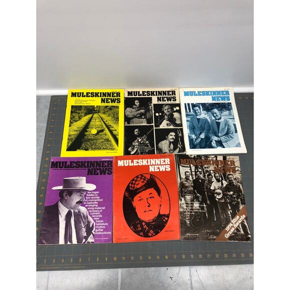 Vintage 1974 Muleskinner News Magazine 6 Issues Jan Mar Jul Sept Oct Dec - Picture 1 of 7